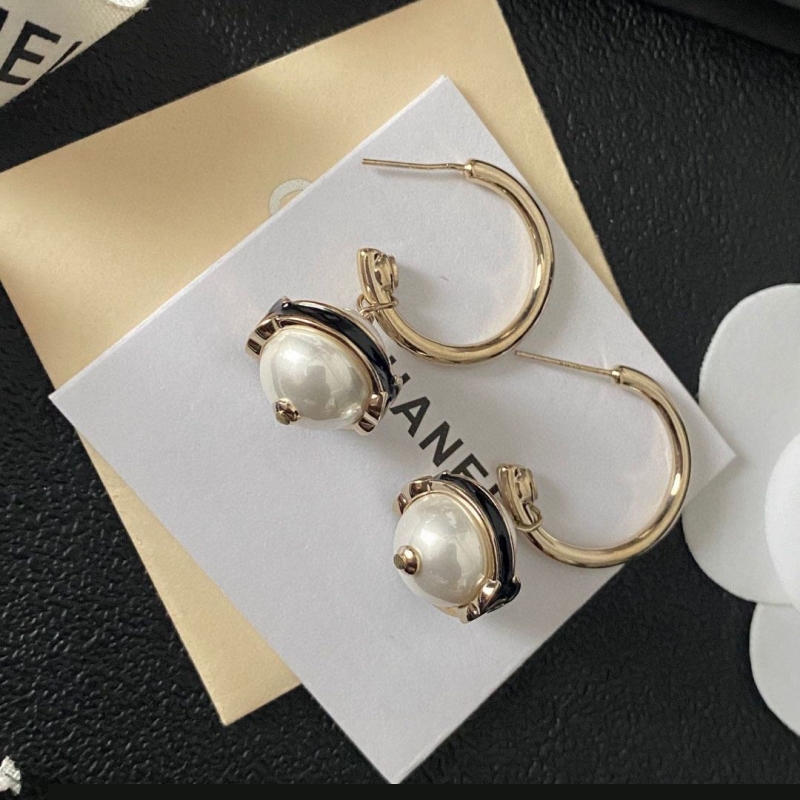 Ch*el earrings